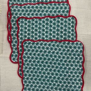 Set of 4 Quilted Placemats